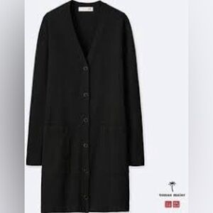 Uniqlo x Tomas Maier Black Cardigan